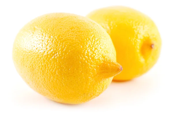 흰 레몬 두 개 — 스톡 사진