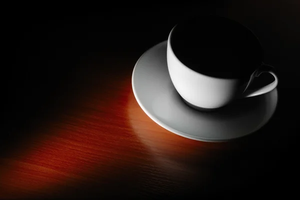 Cup in dark — Stock Photo, Image