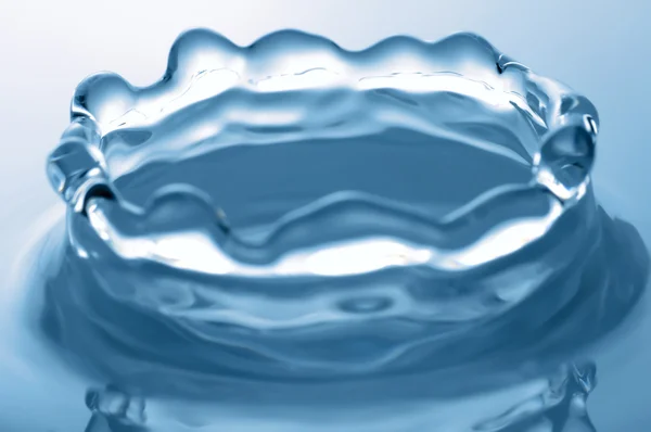 Bliska plusk wody — Zdjęcie stockowe