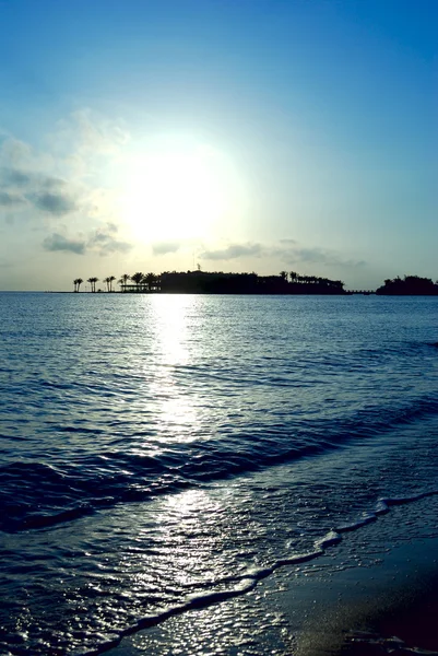 Sunrise sea coast — Stock Photo, Image
