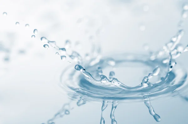 Close-up van water splash — Stockfoto