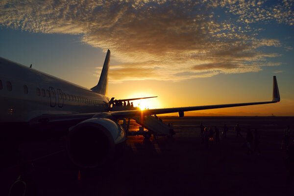 Sunset aircraft