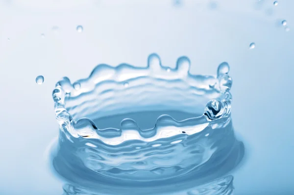 Μεγέθυνση του water splash — Φωτογραφία Αρχείου