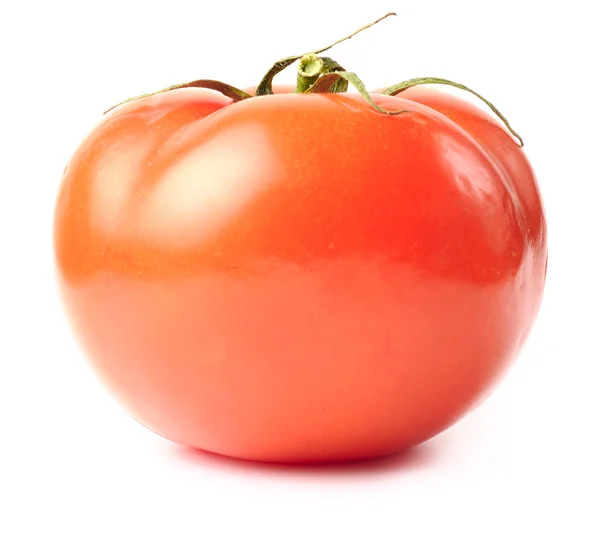 Čerstvé rajče izolované na bílém — Stock fotografie