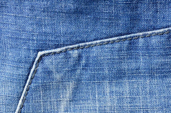 Highly detailed jeans texture — Stock Photo, Image