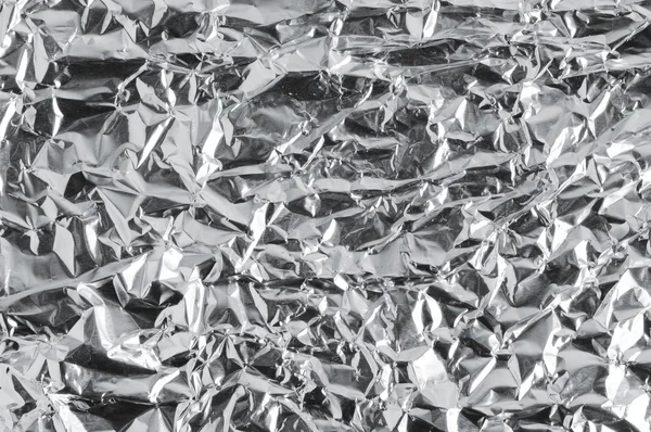 Aluminiumfolie konsistens — Stockfoto
