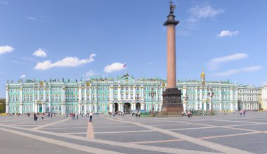 Palace Square, Saint-Petersburg, Russia clipart