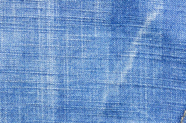 Zeer gedetailleerde blue jeans textuur — Stockfoto