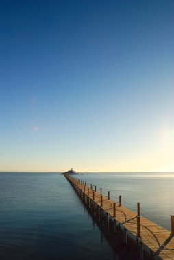 için palamarla yat ile deniz İskelesi