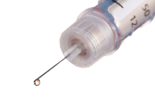 Caneta injetável de insulina — Fotografia de Stock