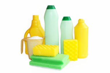 Household chemical goods clipart