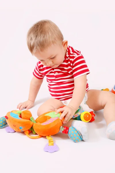 Child playing toys — Stock Photo, Image
