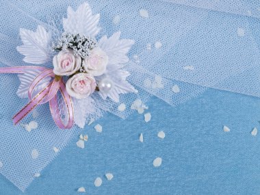 Düğün Aksesuar bir ilik ve yaprakları