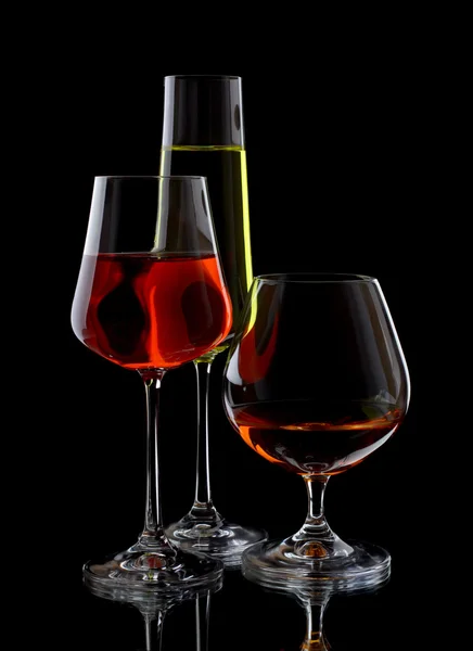 Três copos — Fotografia de Stock