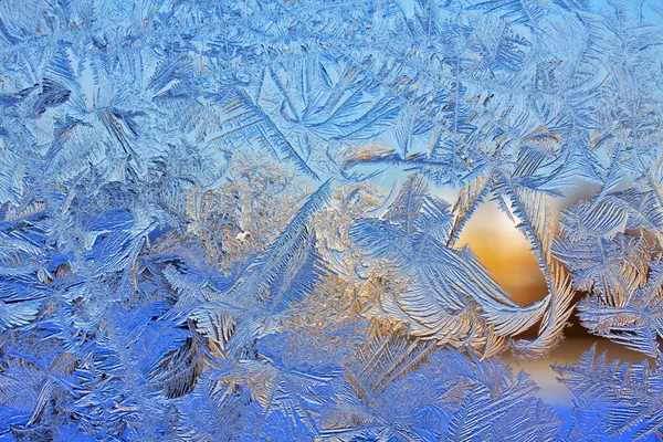 Padrão gelado — Fotografia de Stock