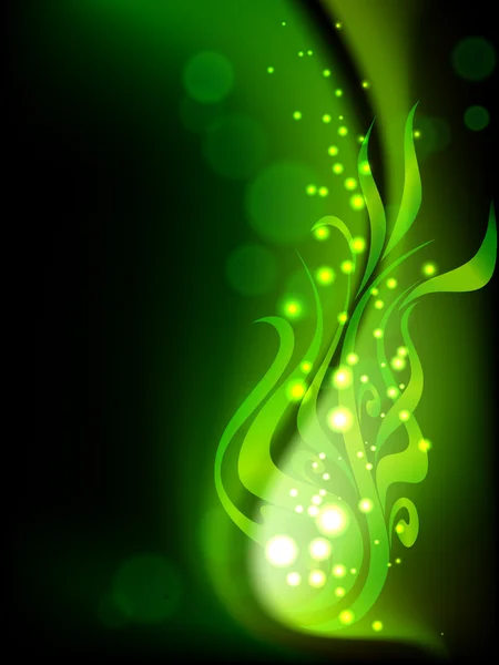 緑の妖精植物 — ストックベクタ