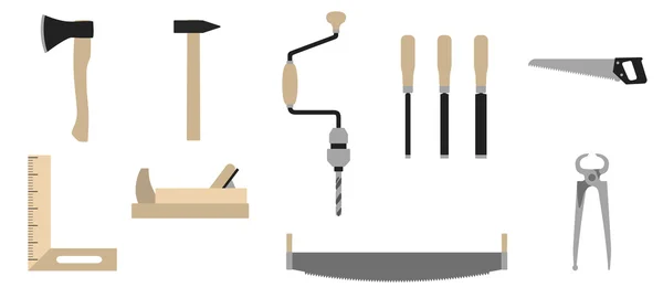 Tools of the carpenter — Stockfoto