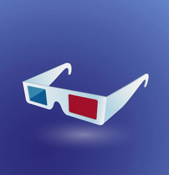 Occhiali 3D — Foto Stock