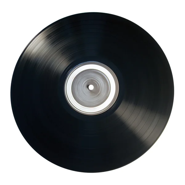 고립 된 오래 된 비닐 레코드 — 스톡 사진