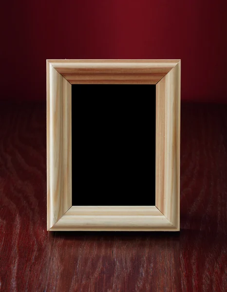 Foto-frame op tafel — Stockfoto