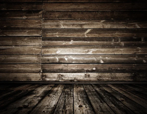 Sala de madeira — Fotografia de Stock