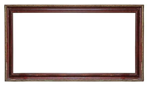 Wooden picture-frame isolated — Stock Photo, Image