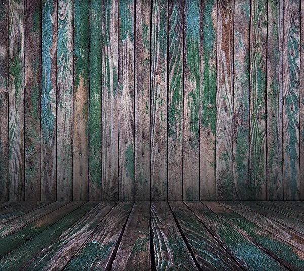 Деревянная комната — стоковое фото
