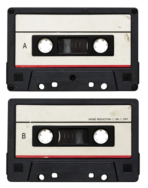Cassetta audio isolata — Foto Stock