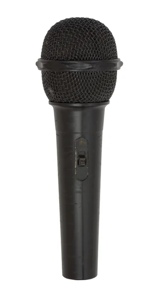 Старый микрофон — стоковое фото
