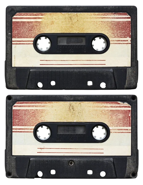 Audio cassette isolated — Stock Photo, Image