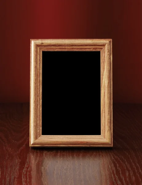 Foto-frame op tafel — Stockfoto