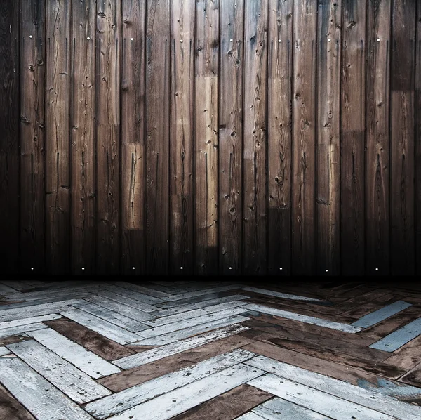 木造の部屋 — ストック写真