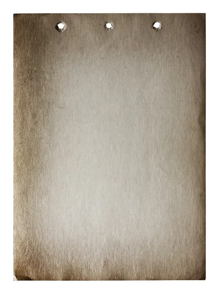 Eski kağıt isolatedold — Stok fotoğraf