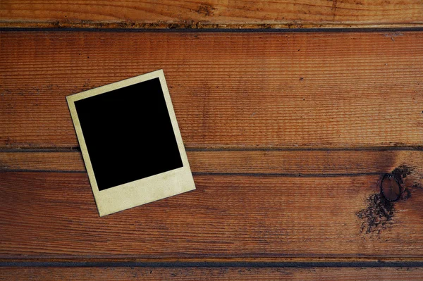 Foto op houten muur — Stockfoto
