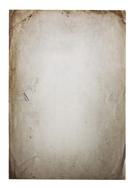 Stary papier isolatedold — Zdjęcie stockowe