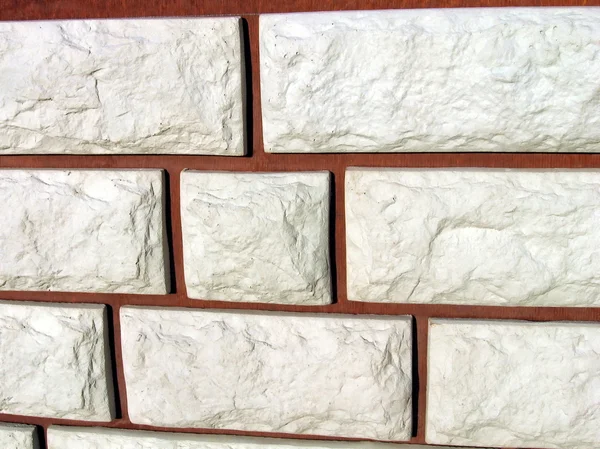 Cegły białe — Zdjęcie stockowe