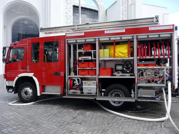 Equipo contra incendios — Foto de Stock