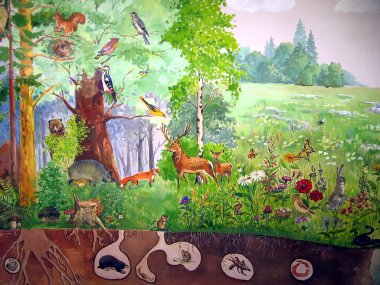 Forest animals clipart