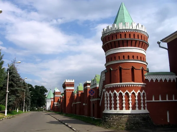 Red Kremlin wall — Stock Photo, Image