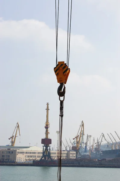Hook crane — Stock Photo, Image