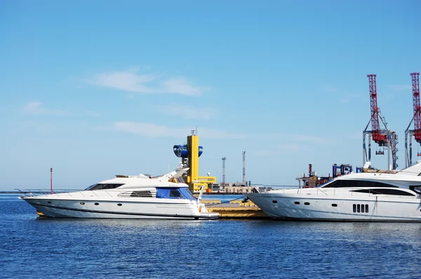 Marina yachts — Stockfoto