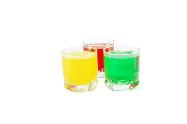 색된 청량 음료 — 스톡 사진