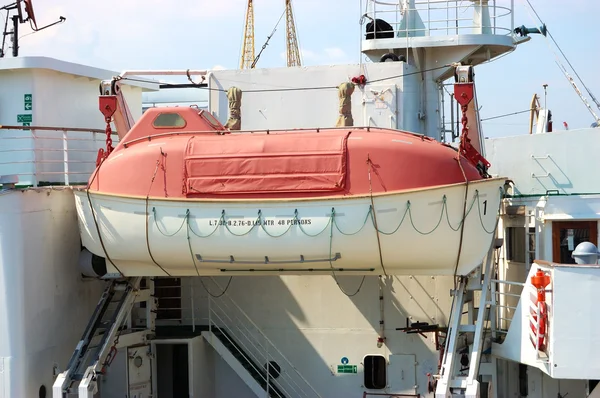 Спасательная лодка — стоковое фото