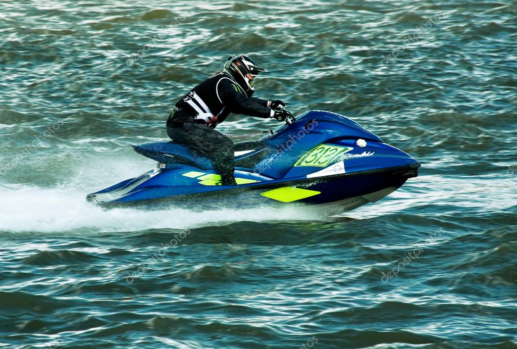 Jet Ski Water Sport — Stock Photo © Mrtwister 3351327