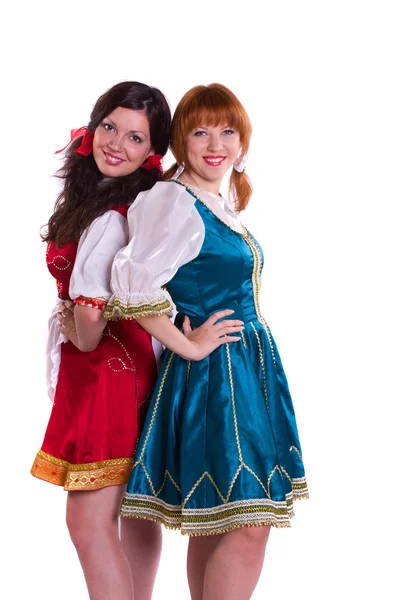 Två tyska engelska kvinnor — Stockfoto