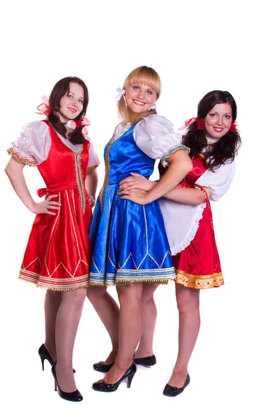 Tres mujeres alemanas / bávaras —  Fotos de Stock