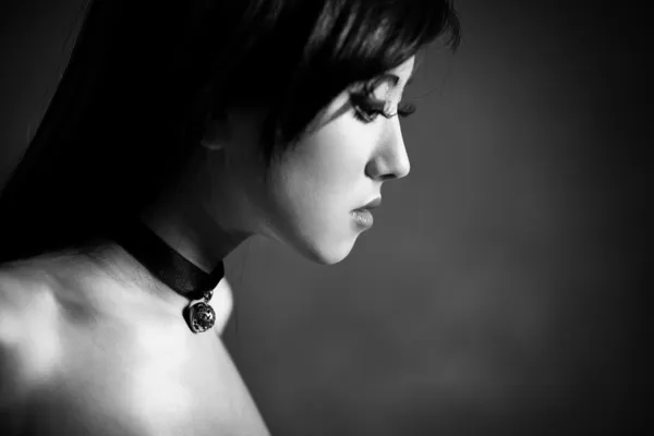 Jonge Japanse vrouw concept portret — Stockfoto