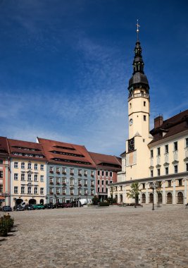 Bautzen şehrin ana Meydanı