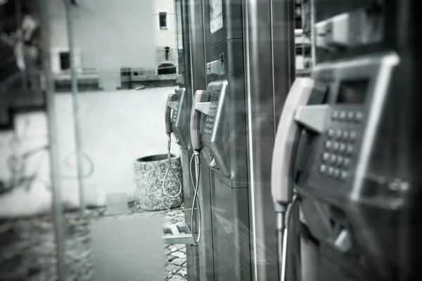 公衆電話ボックス — ストック写真