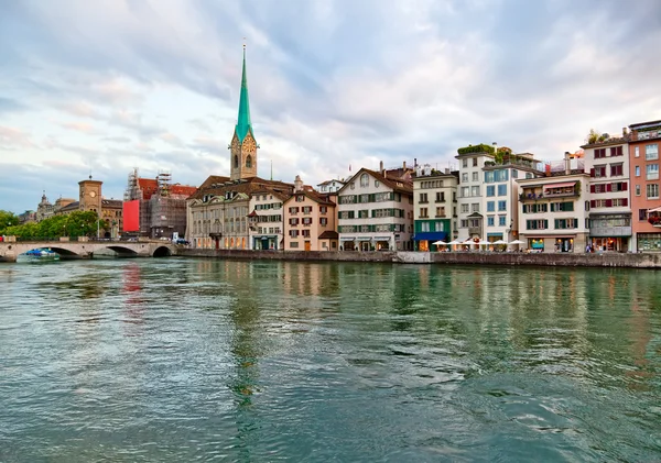 Miasto Zurych w Szwajcarii — Zdjęcie stockowe
